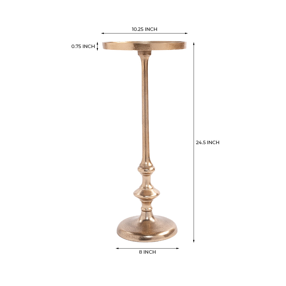 Nivajo Aluminium Accent Table