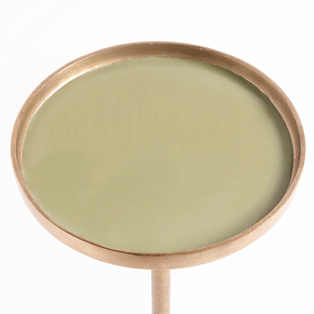 Nivajo Aluminium Accent Table