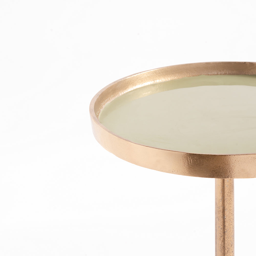 Nivajo Aluminium Accent Table