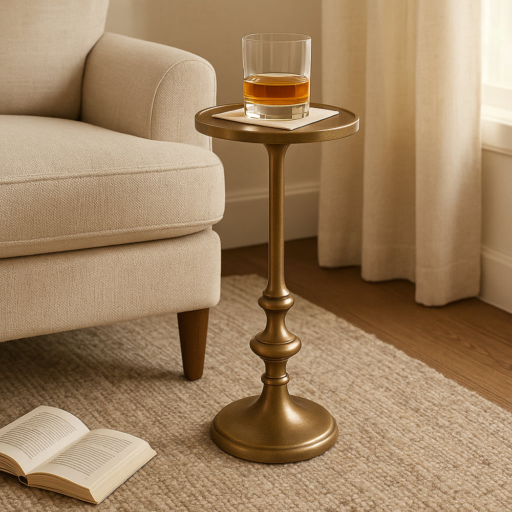 Nivajo Aluminium Accent Table