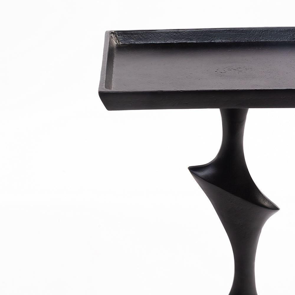 Zen Round Aluminium Drink Accent Table