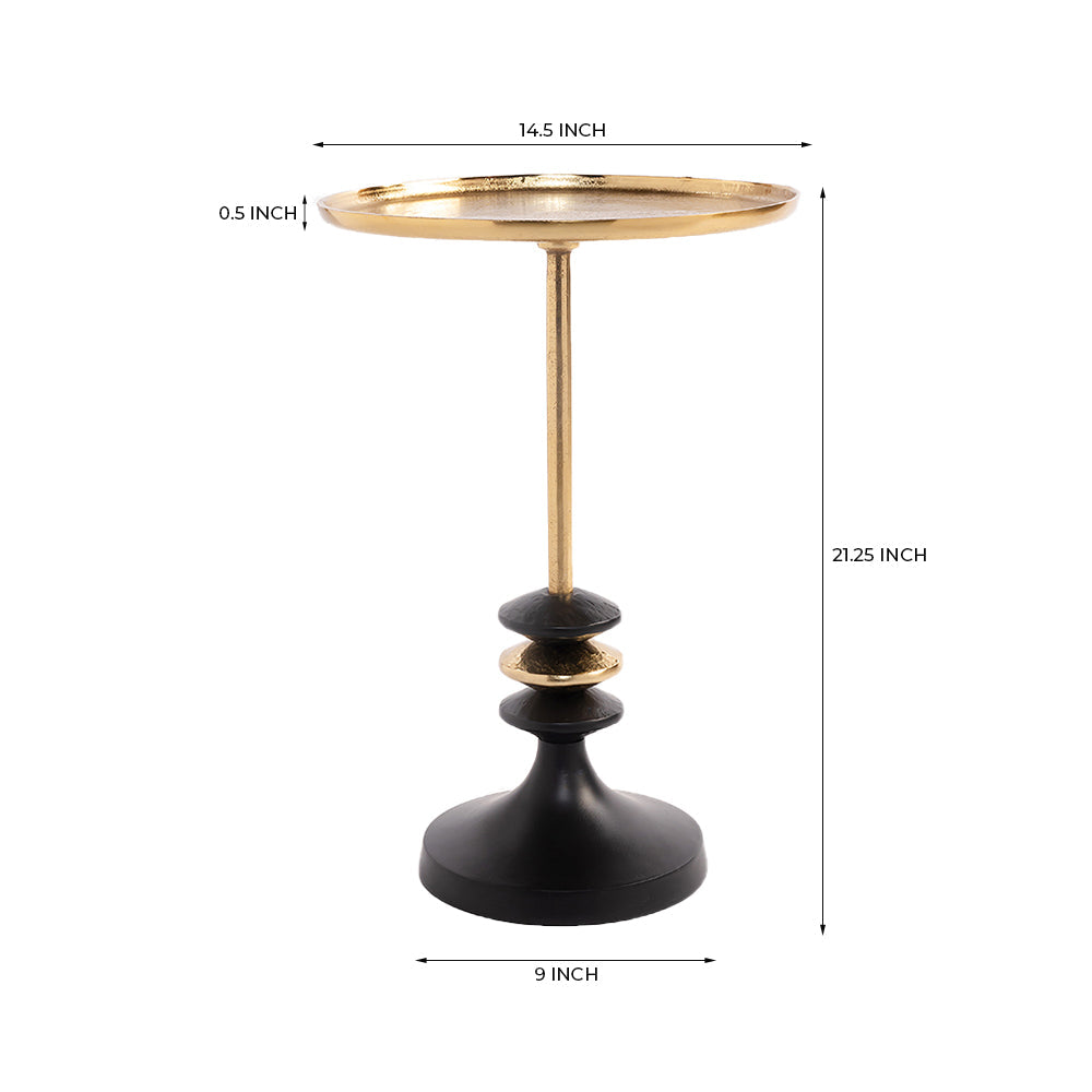 Dune Aluminium Drink Accent Table