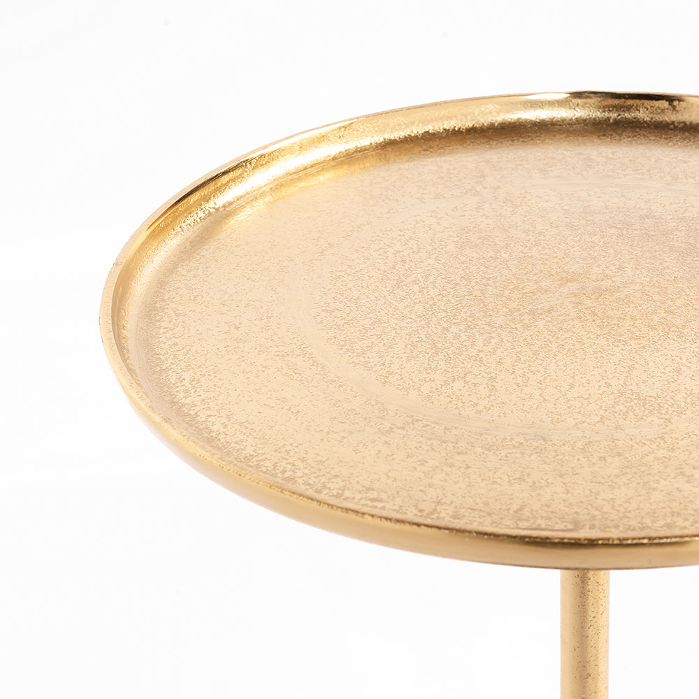 Dune Aluminium Drink Accent Table