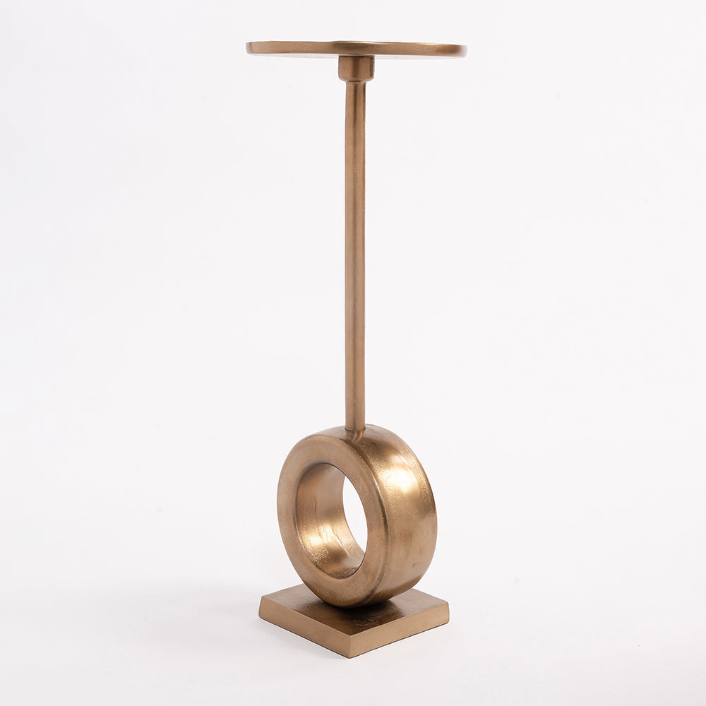 Orbita Aluminium Drink Accent Table