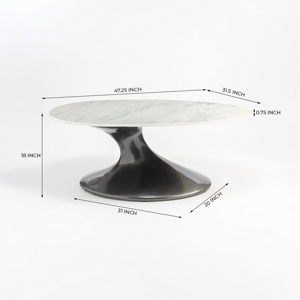 Abedelazar Marbel Coffee Table
