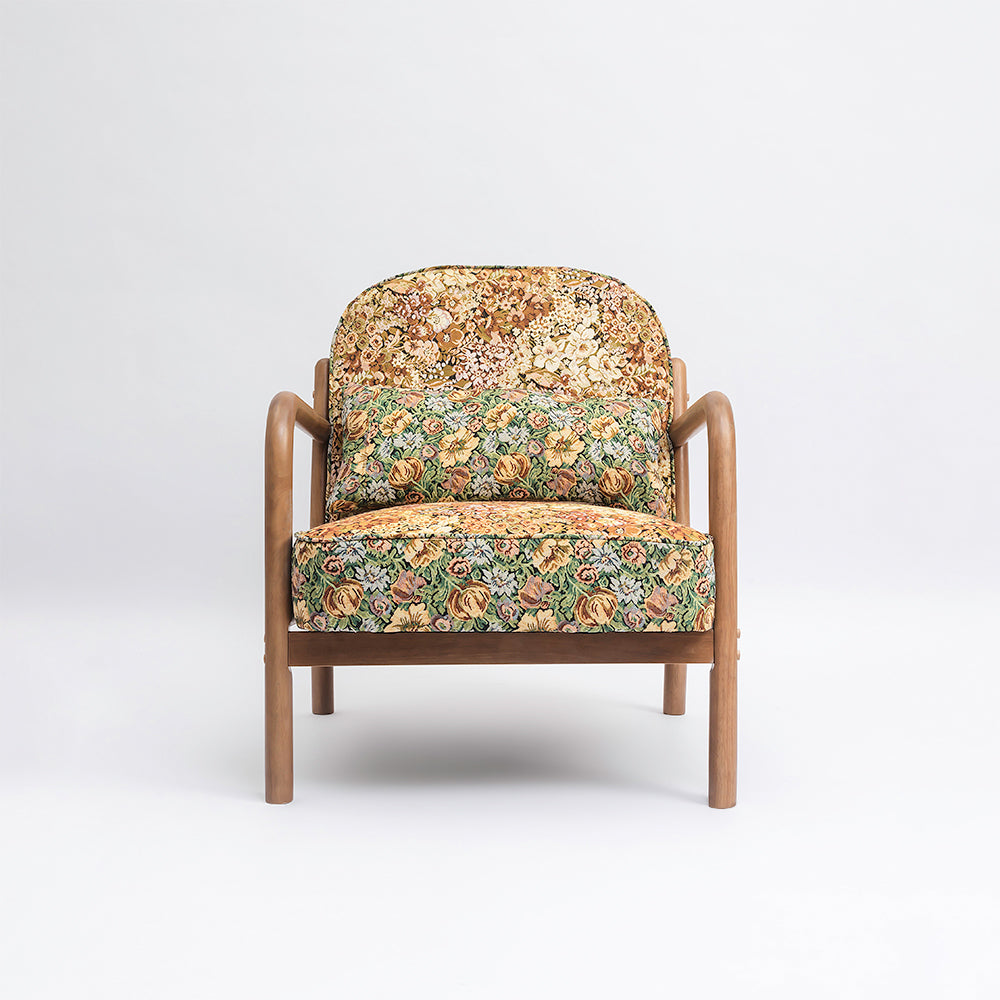 Roselle Floral Arm Chair