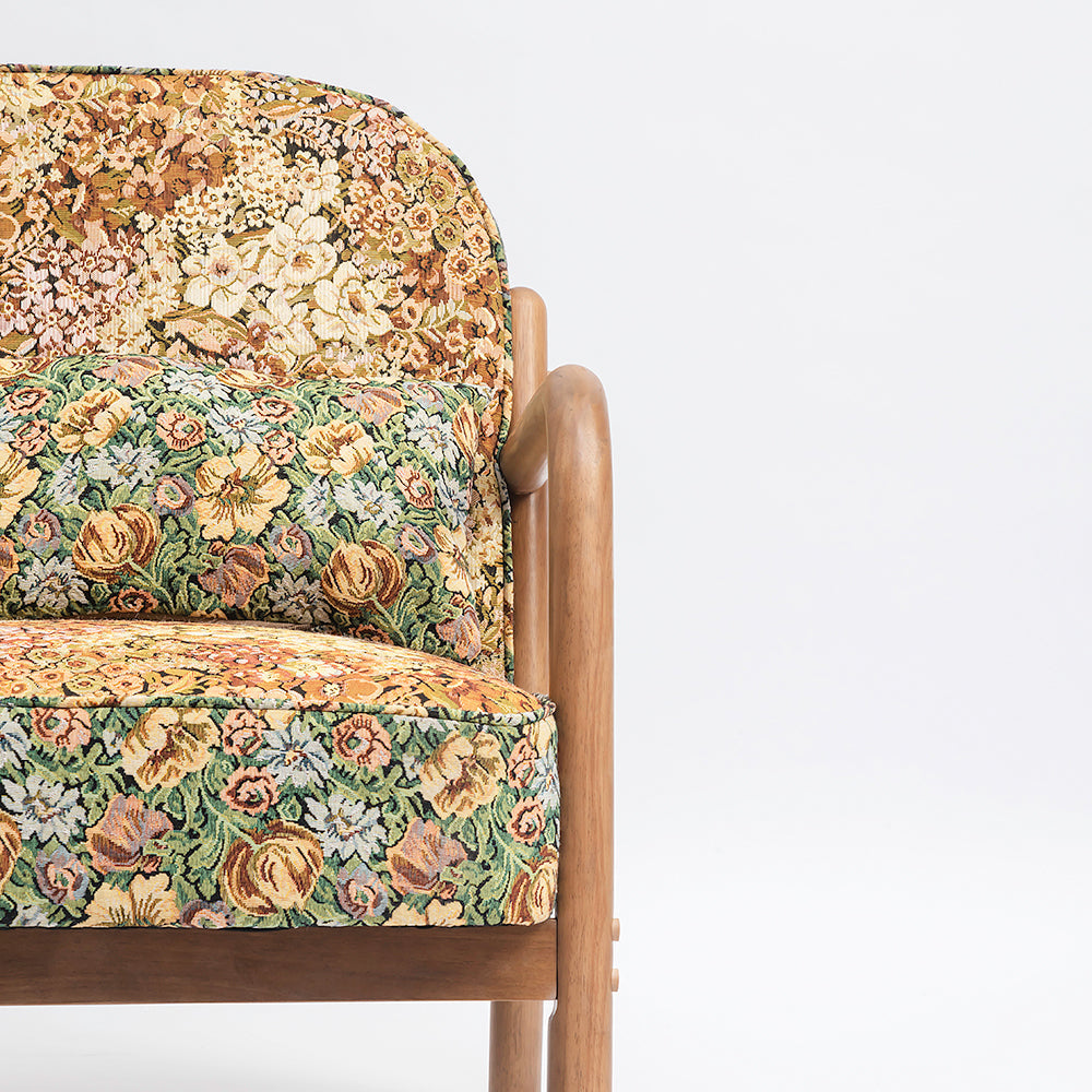 Roselle Floral Arm Chair