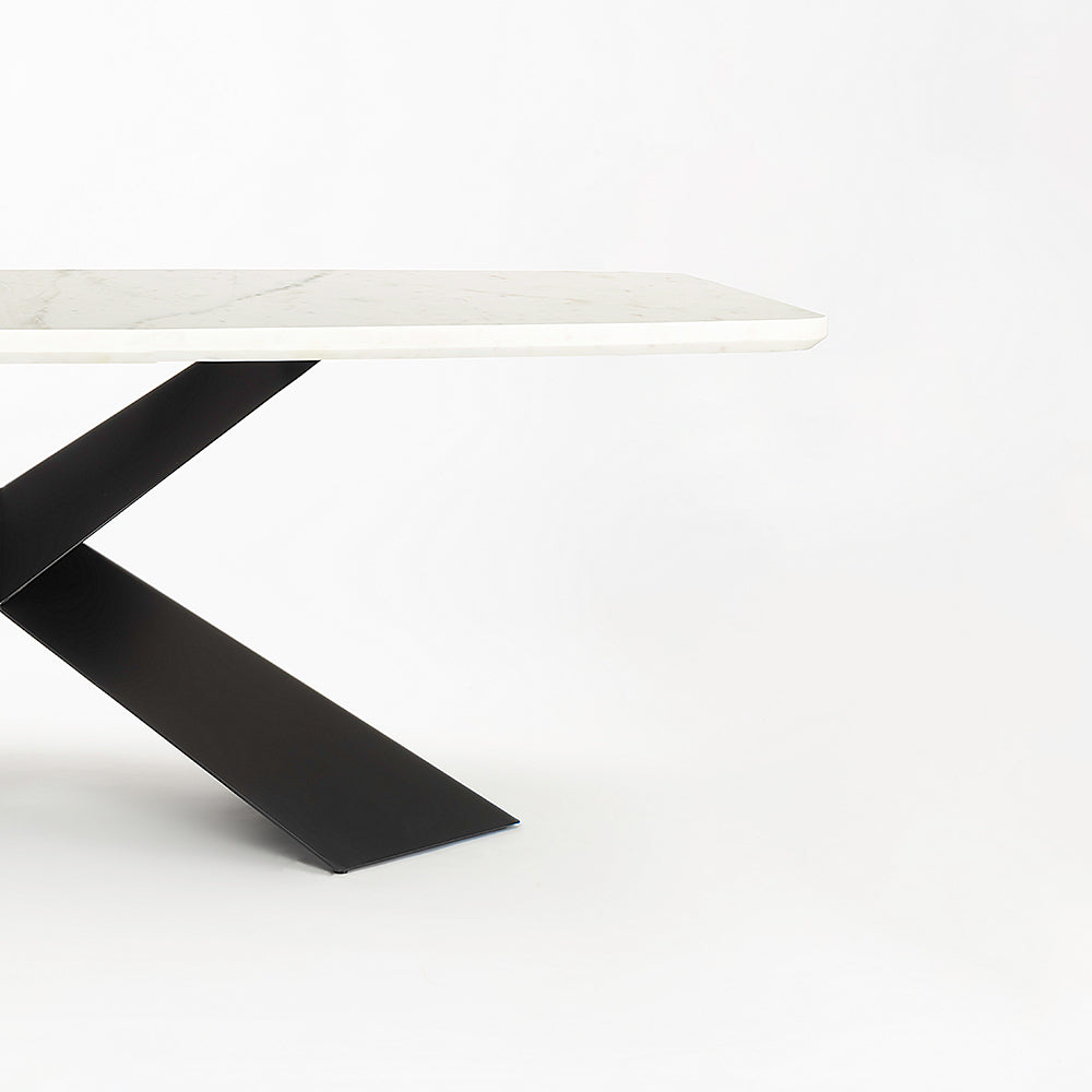 Immune Marbel Dining Table with Iron