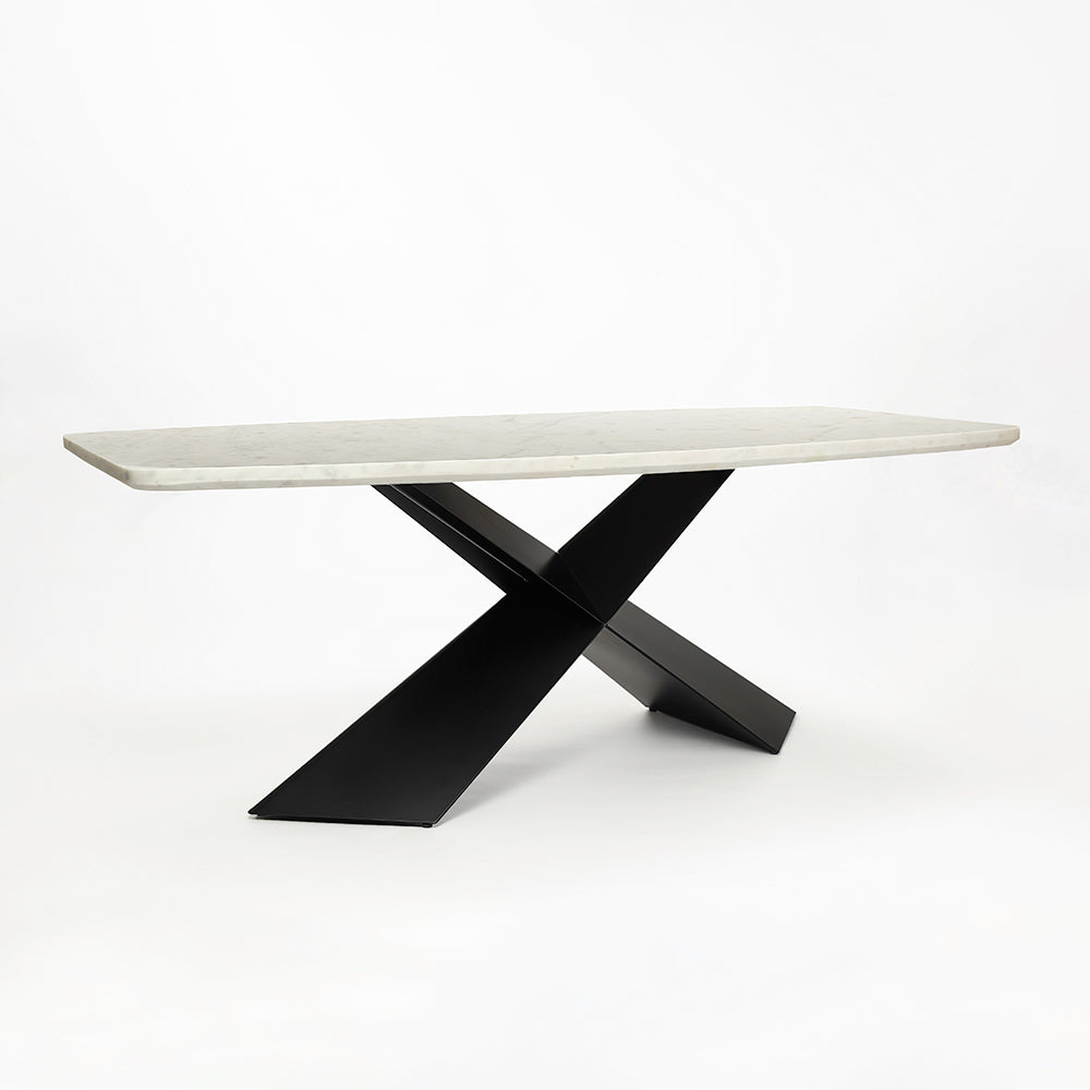 Immune Marbel Dining Table with Iron
