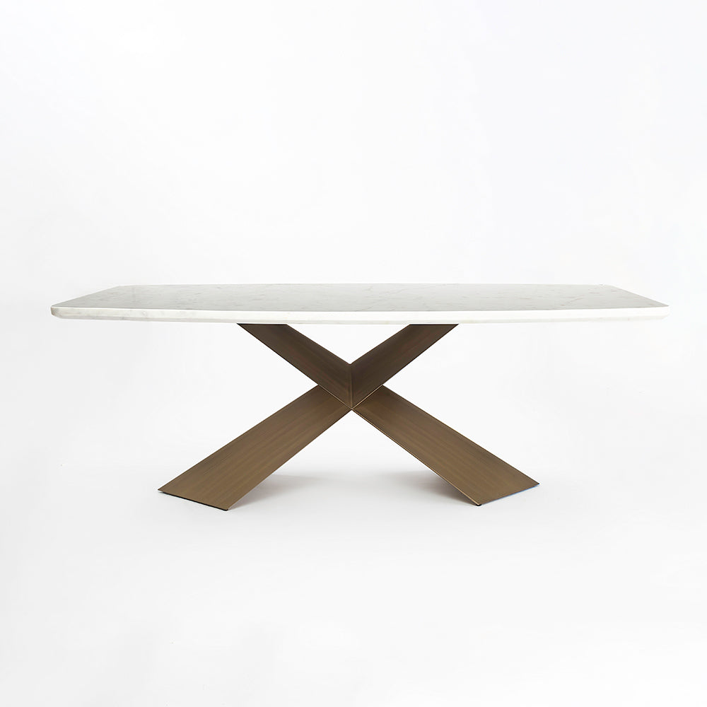 Immune Marbel Dining Table with Iron