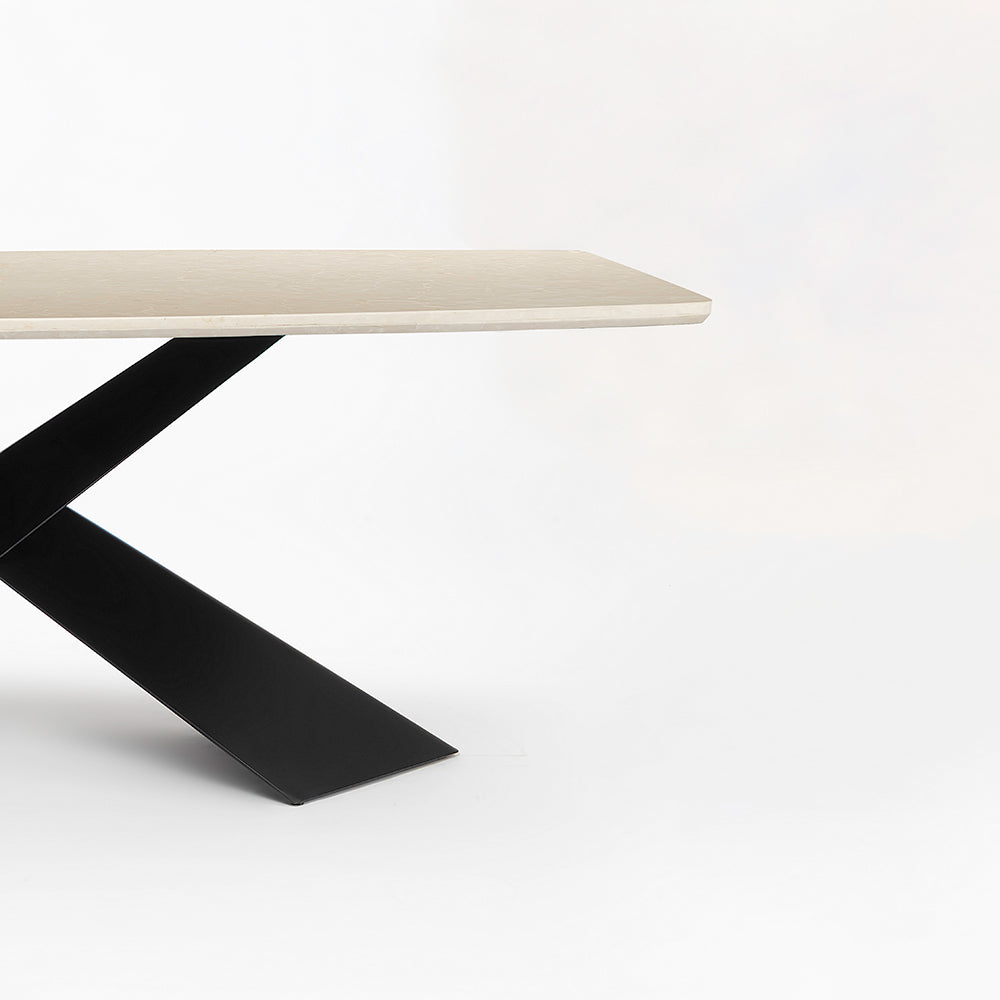 Immune Marbel Dining Table with Iron