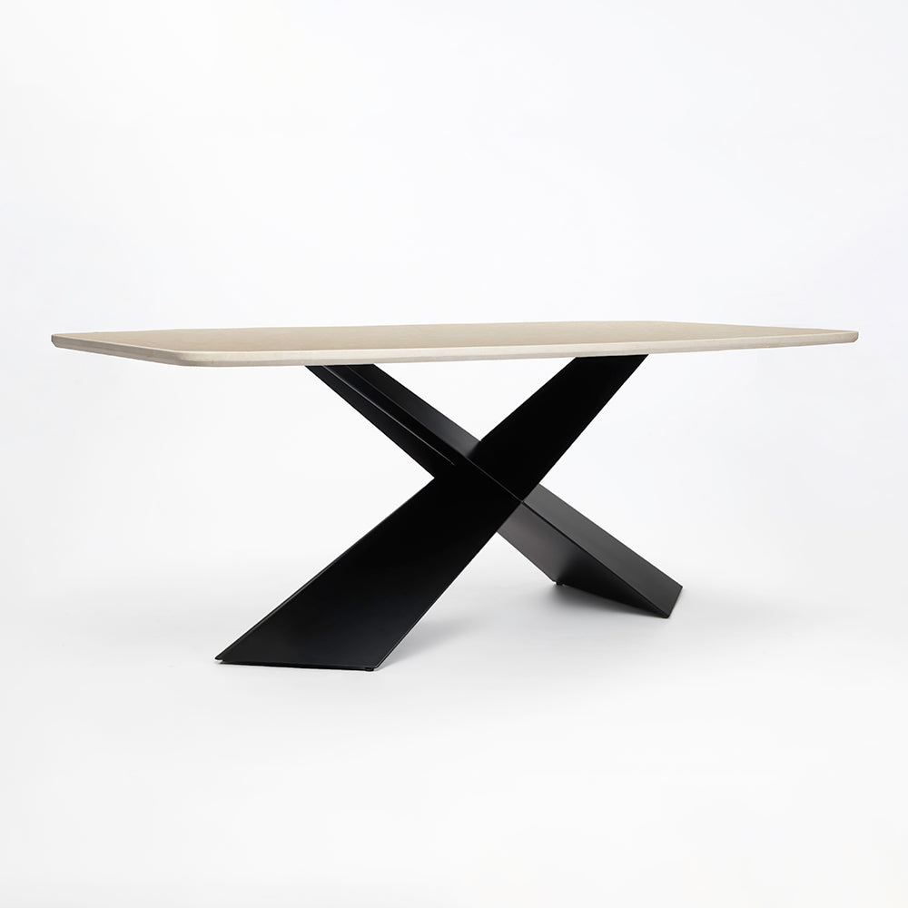 Immune Marbel Dining Table with Iron