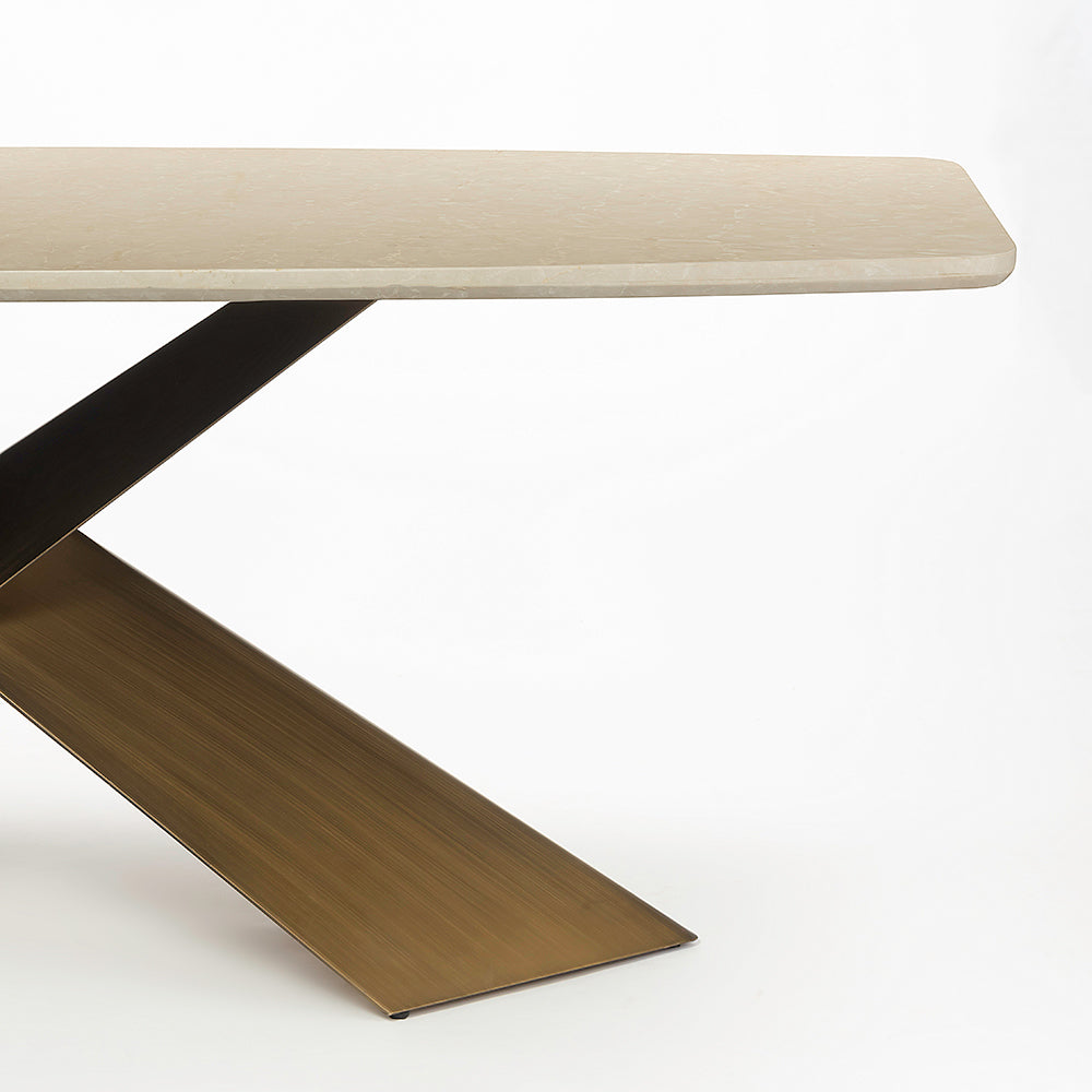 Immune Marbel Dining Table with Iron