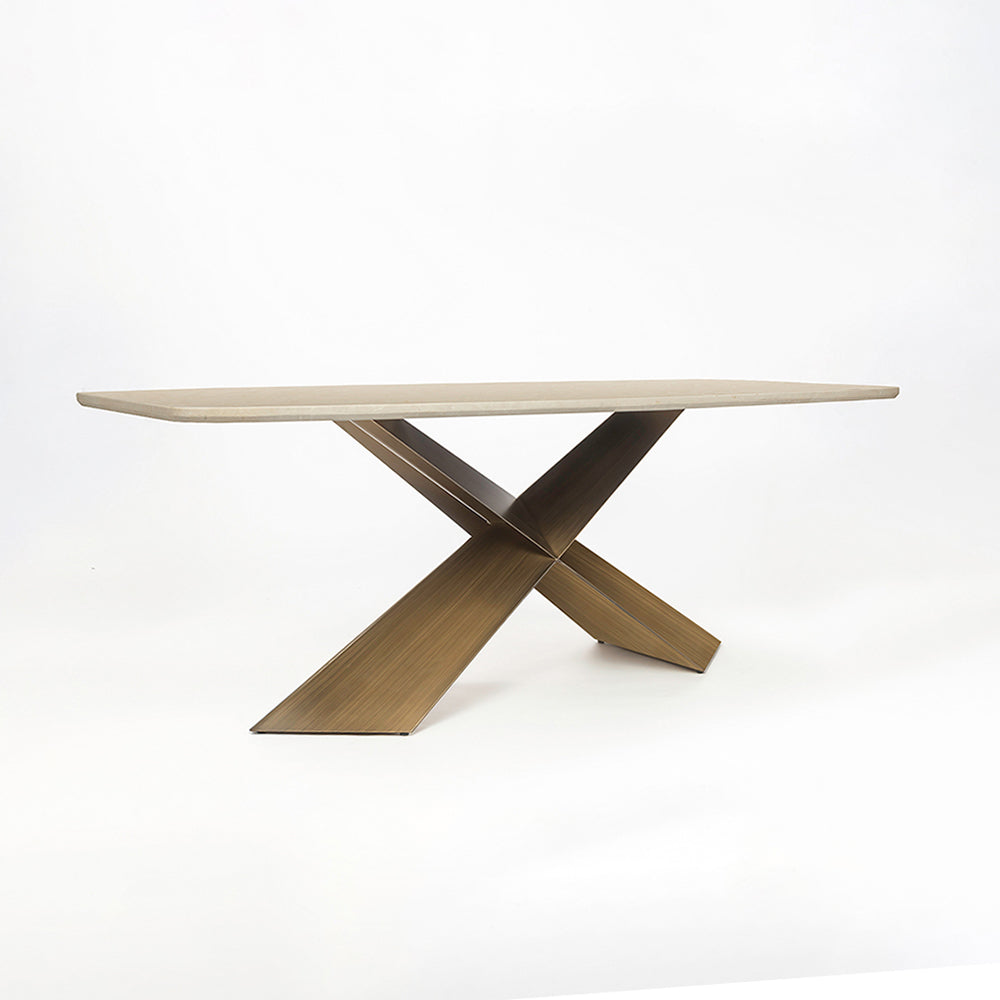 Immune Marbel Dining Table with Iron