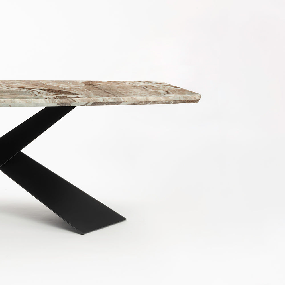 Immune Marbel Dining Table with Iron