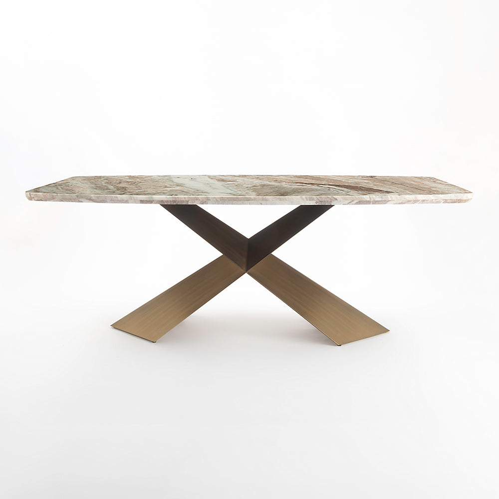 Immune Marbel Dining Table with Iron