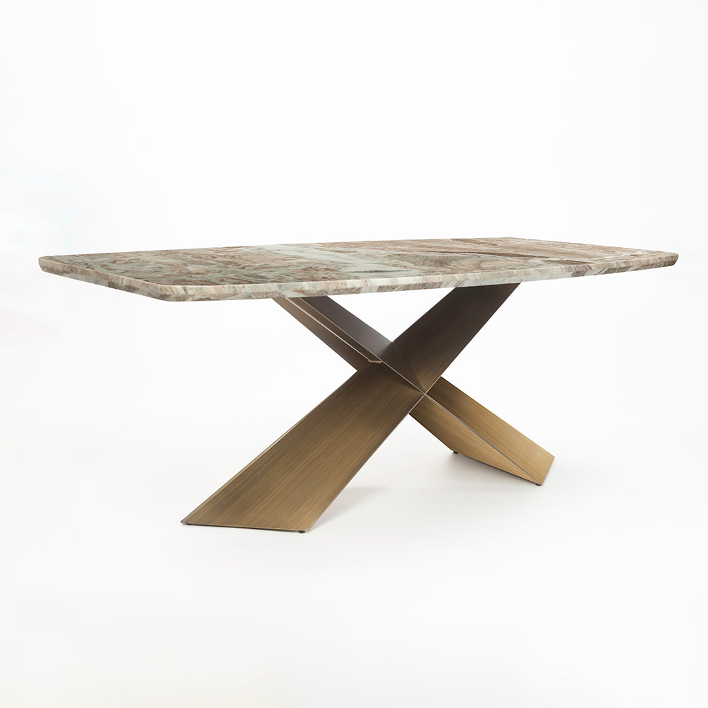 Immune Marbel Dining Table with Iron
