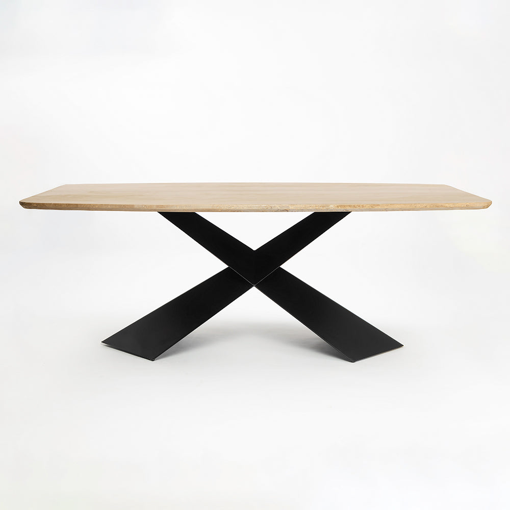 Immune Marbel Dining Table with Iron