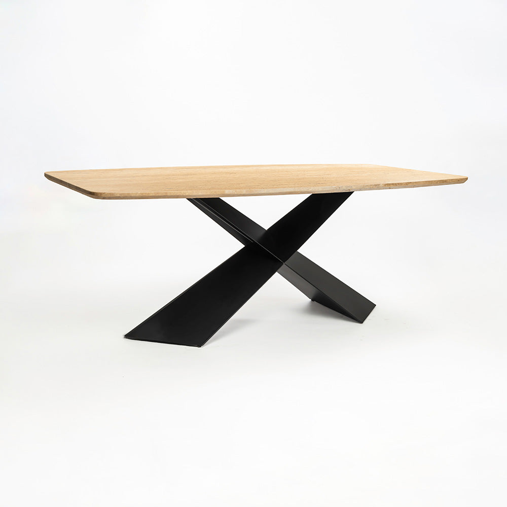 Immune Marbel Dining Table with Iron