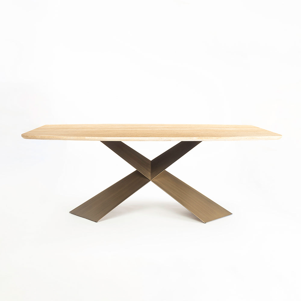 Immune Marbel Dining Table with Iron