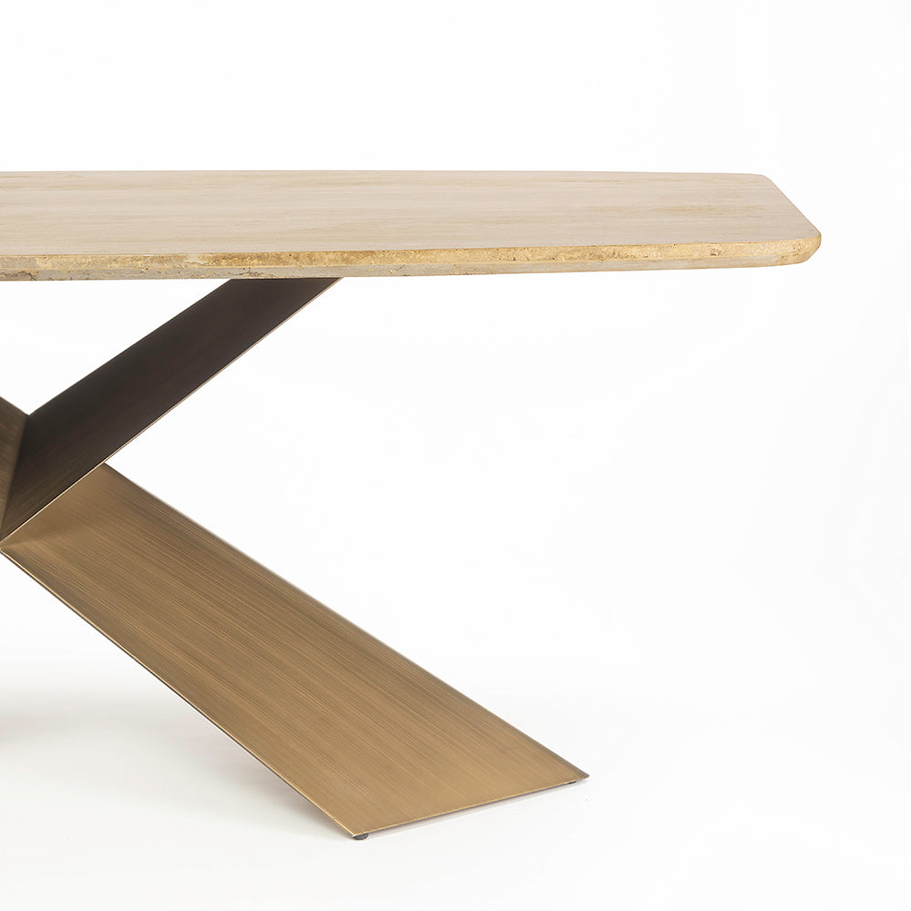 Immune Marbel Dining Table with Iron