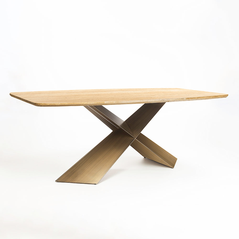 Immune Marbel Dining Table with Iron