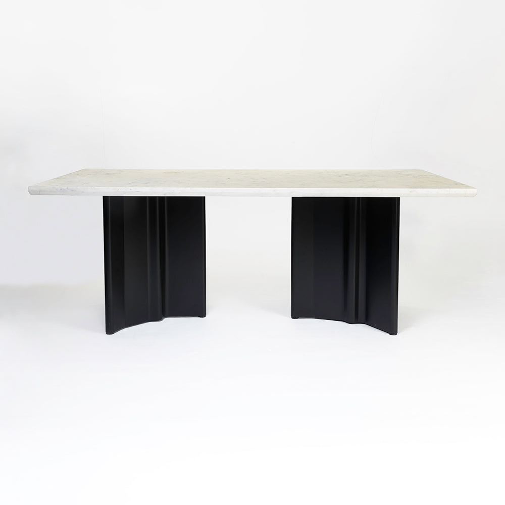Omar Marbel Dining Table with Iron