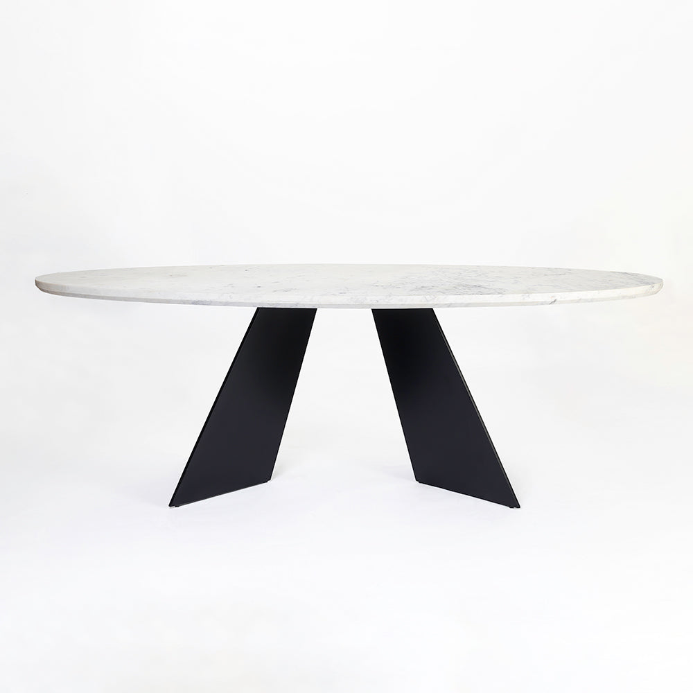 Bootsy Marbel Dining Table with Iron