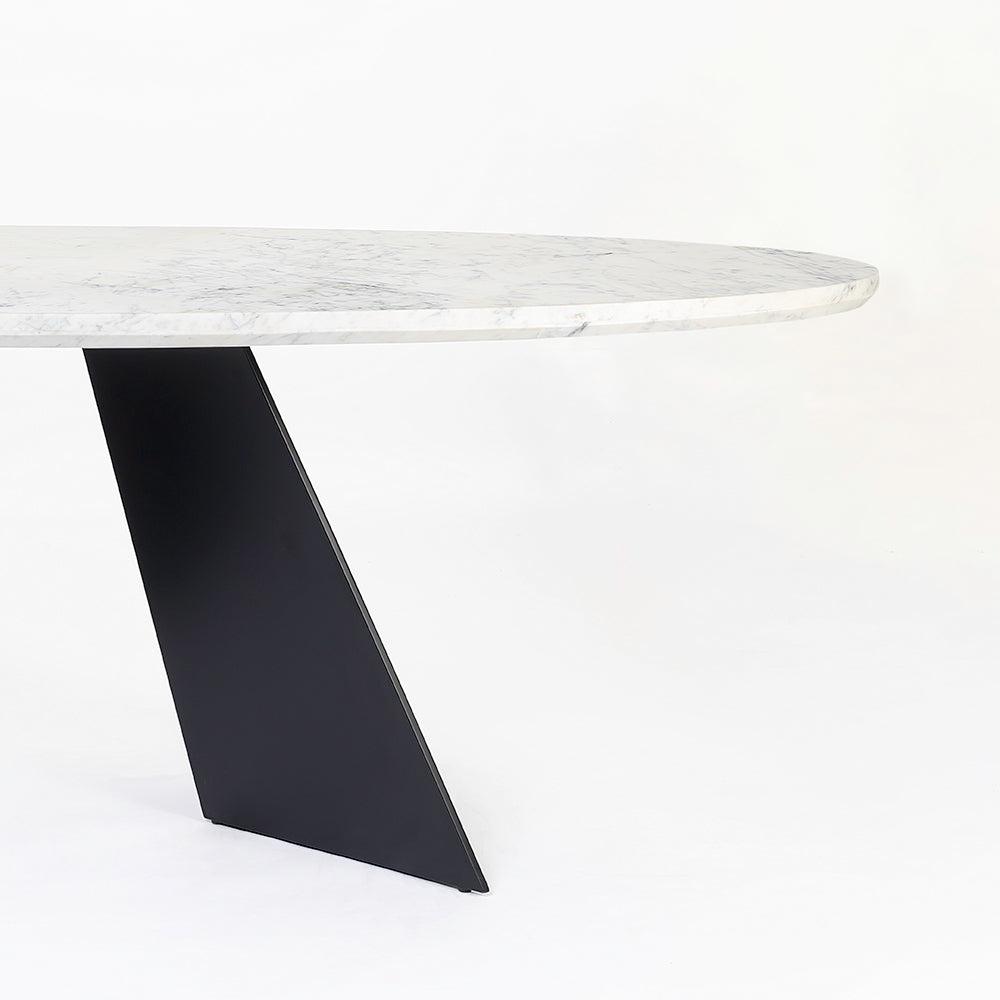 Bootsy Marbel Dining Table with Iron