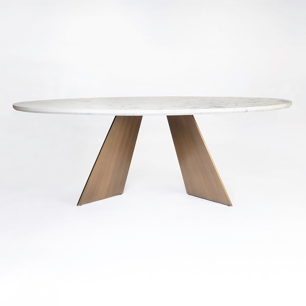 Bootsy Marbel Dining Table with Iron
