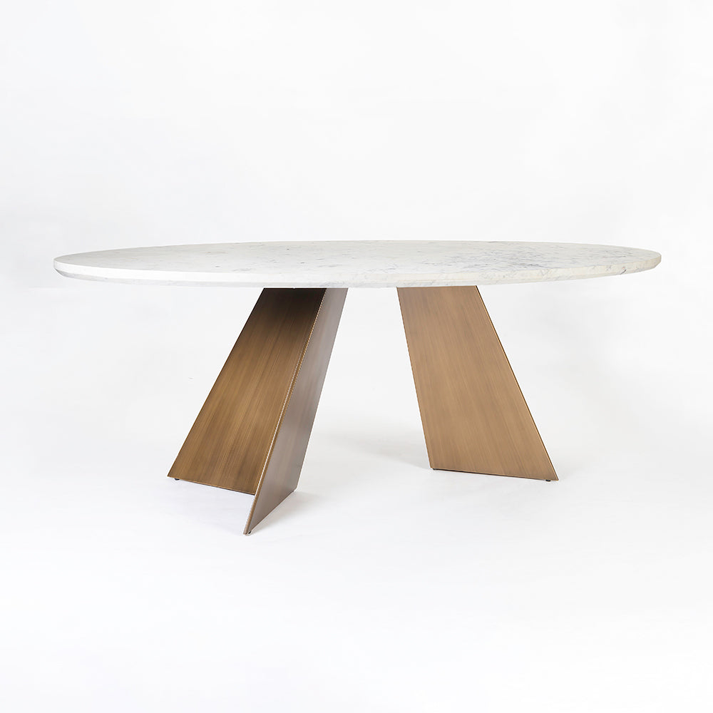 Bootsy Marbel Dining Table with Iron