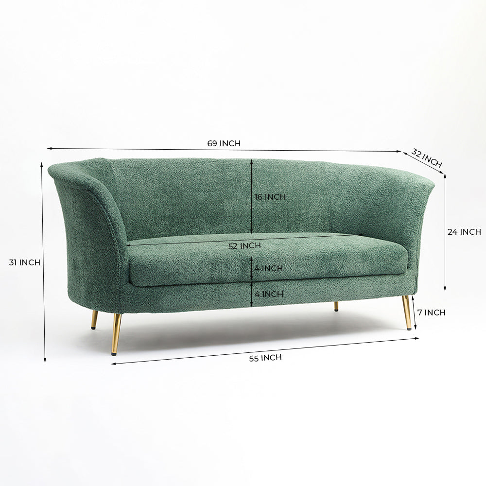 Bleu Gem Sofa