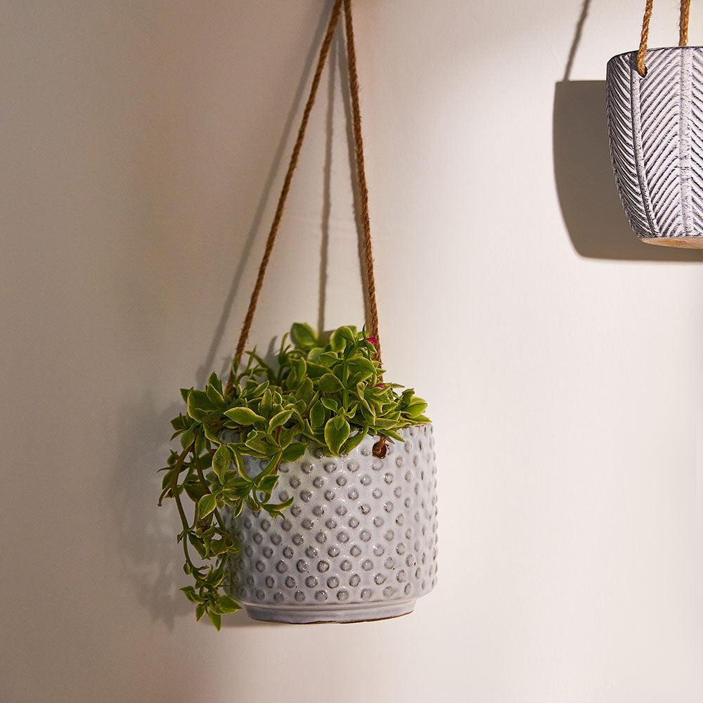 Bloom Beauty Ceramic Hanging Pot