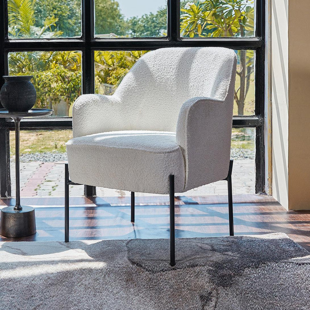 Ironveil Cotton Armchair