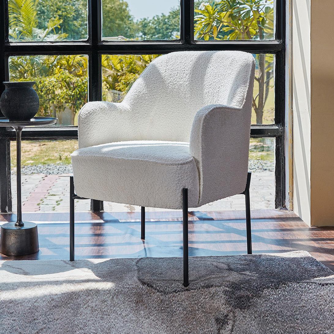 Ironveil Cotton Armchair