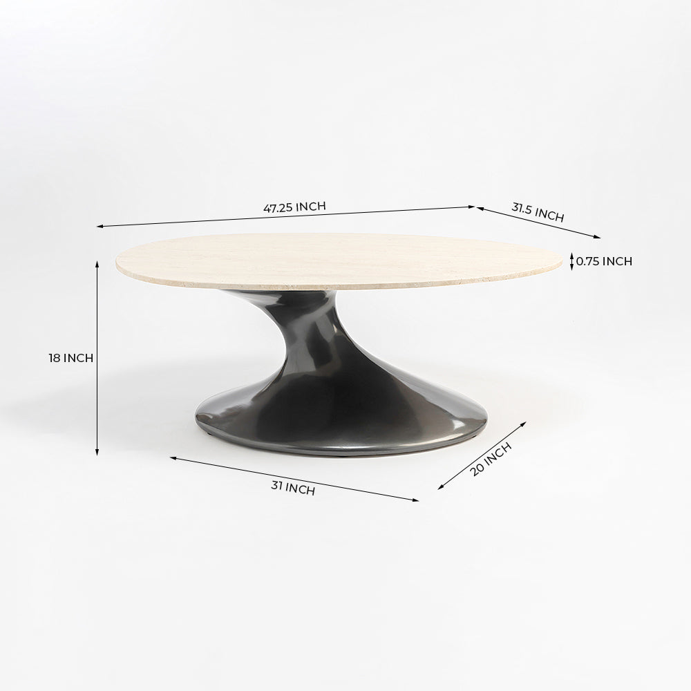 Abedelazar Marbel Coffee Table