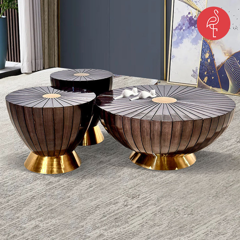 Cuban Round Drum Table