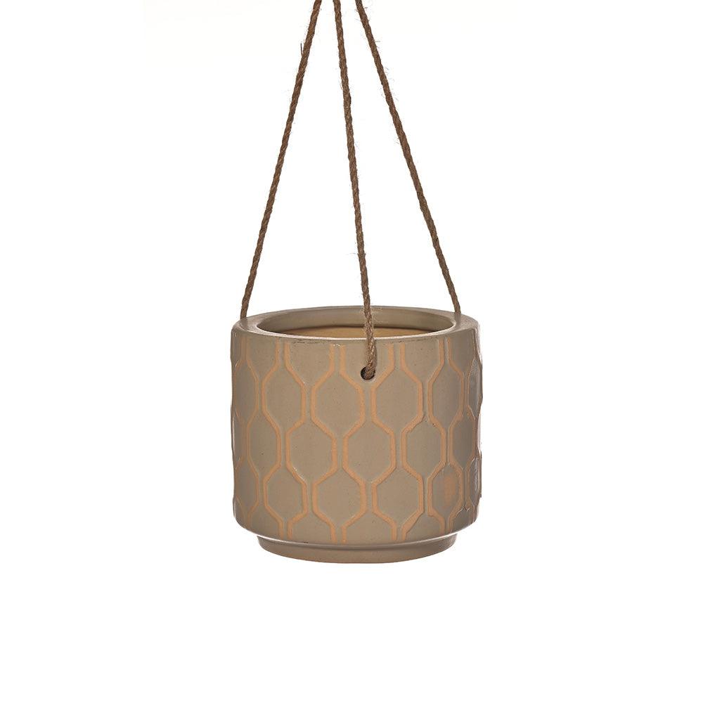 Avenue Allure Ceramic Hanging Pot