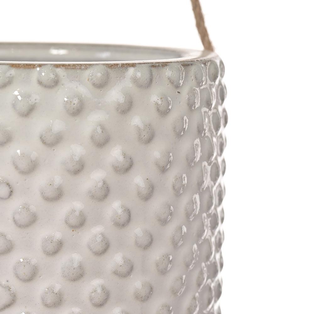 Bloom Beauty Ceramic Hanging Pot