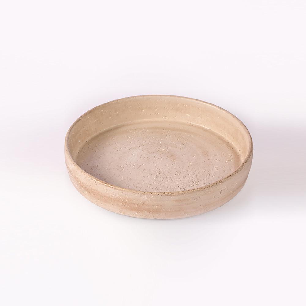 Amber Atrium Cement Bowl