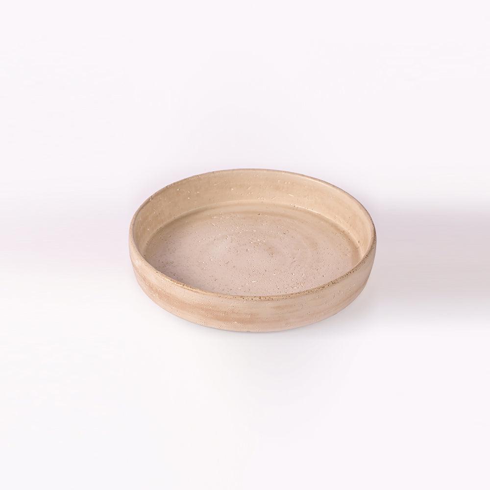 Amber Atrium Cement Bowl