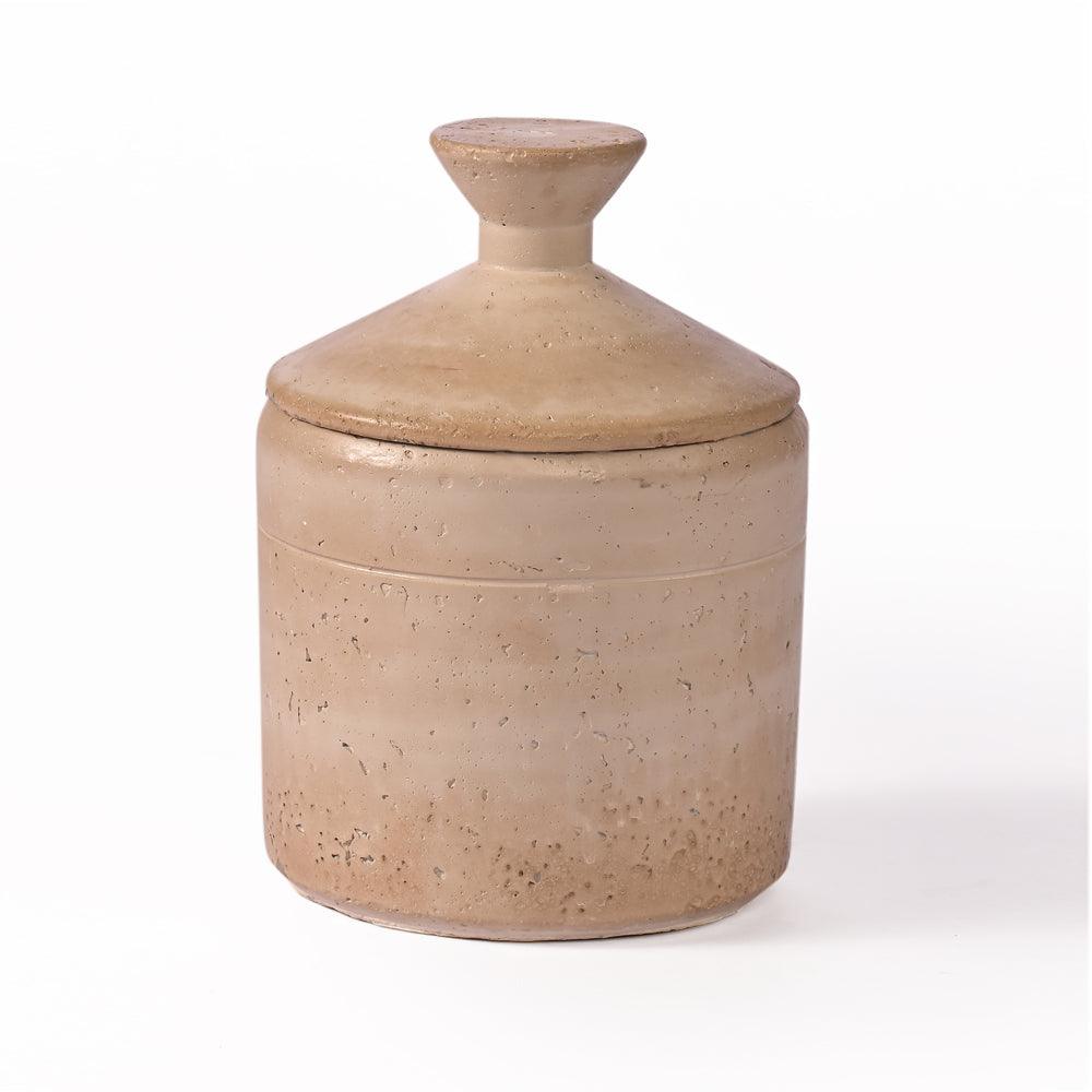 Crystal Charm Cement Vase