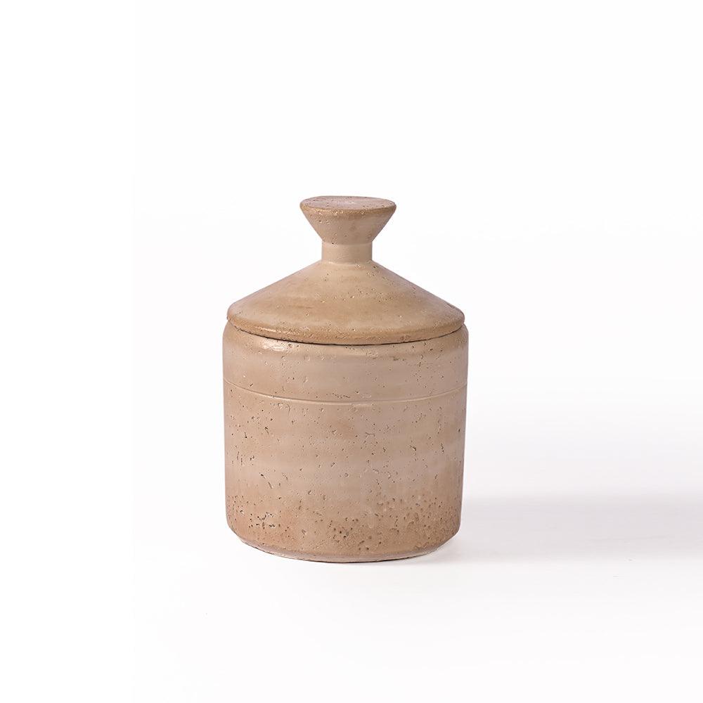 Crystal Charm Cement Vase