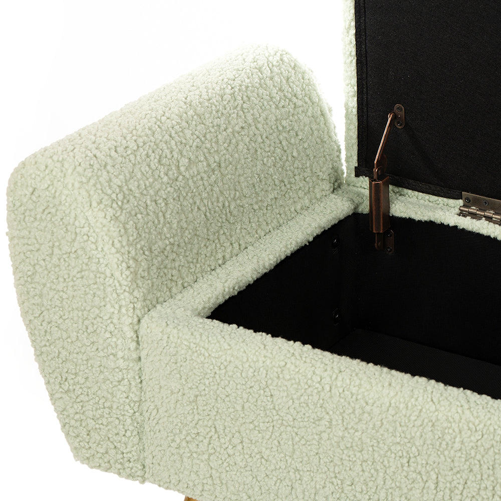 Barcarolle Cotton Fabric Bench