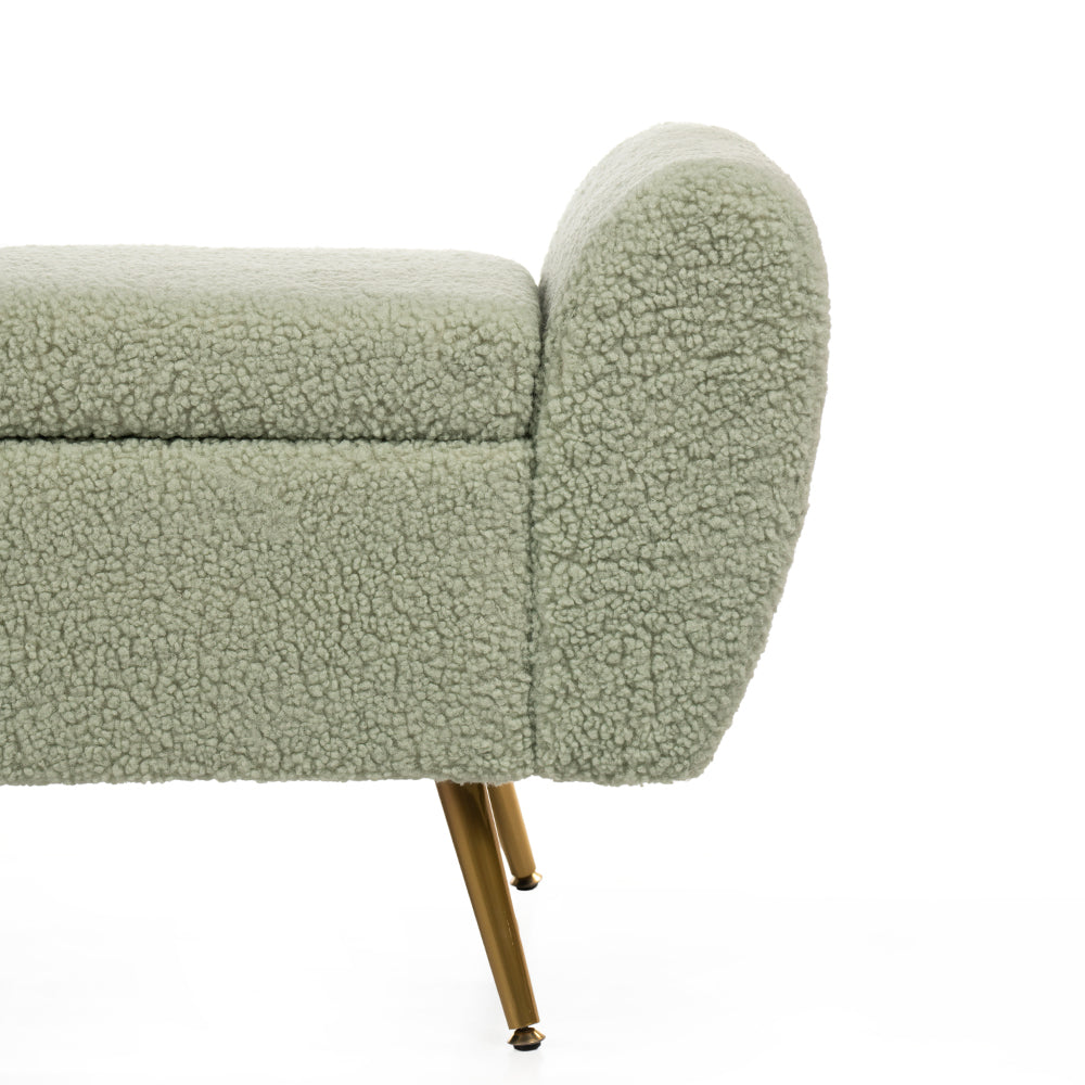 Barcarolle Cotton Fabric Bench