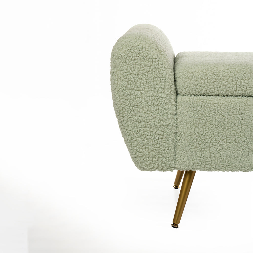 Barcarolle Cotton Fabric Bench