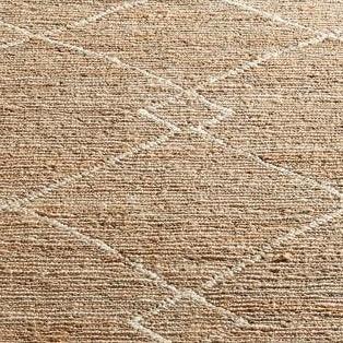 Hemp Hand Woven Rug _ Gabie