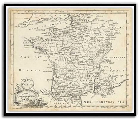 Map of France