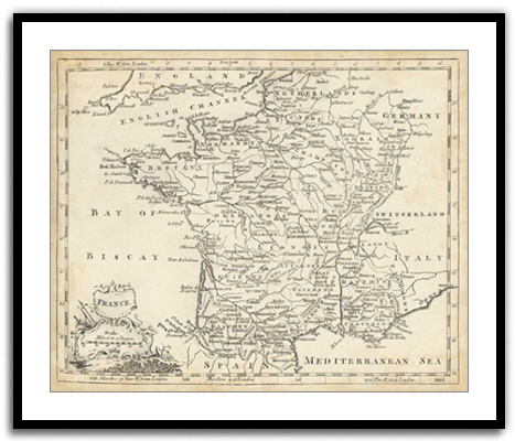 Map of France