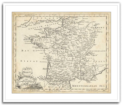 Map of France